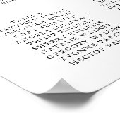 Tableau des sièges Mariages de l'Eucalyptus de pri (Coin)