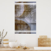 Tableau des sièges Mariages des palourdes (Cuisine)