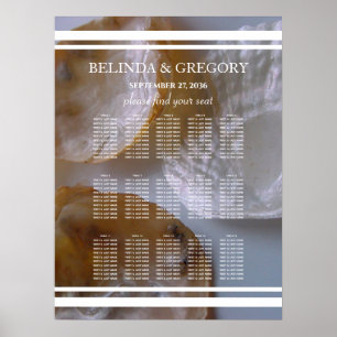 Tableau des sièges Mariages des palourdes