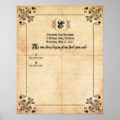 Tableau des sièges Mariages Fairytale (Devant)