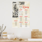 Tableau des sièges Princess Fairytale avec table s (Cuisine)