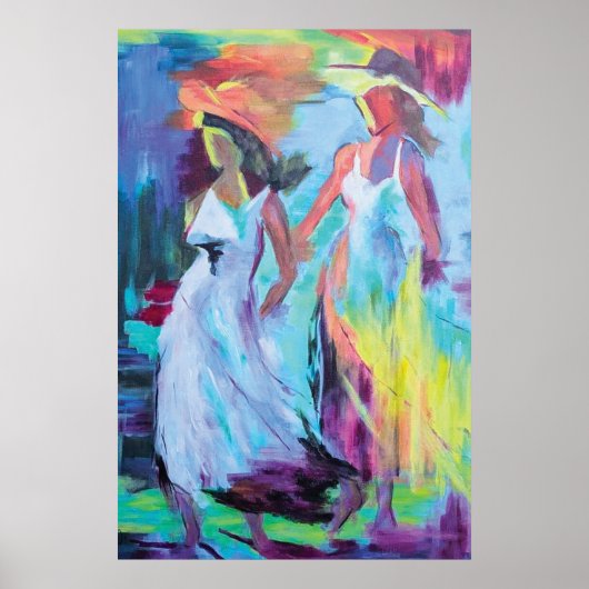 Tableau Deux Dames (Devant)