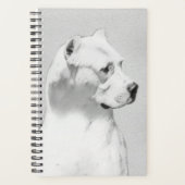 Tableau Dogo Argentino - Art Chien original (Devant)