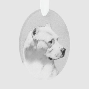 Tableau Dogo Argentino - Art Chien original