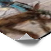 Tableau "Downtown Willoughby Dog Walk" (Coin)