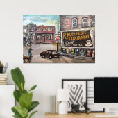 Tableau "Downtown Willoughby Dog Walk" (Bureau à domicile)