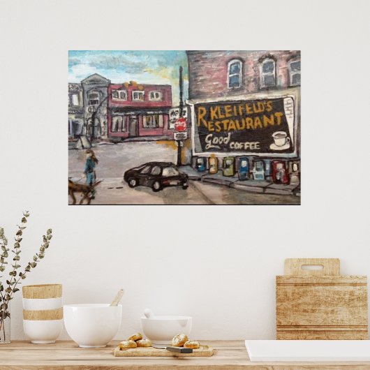 Tableau "Downtown Willoughby Dog Walk" (Cuisine)