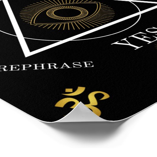 Tableau du guide du pendule (Coin)