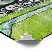 Tableau du Mont Fuji par Alfred Fox (Coin)