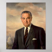 Tableau du président Lyndon Johnson (Devant)
