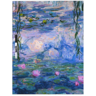 Tableau Effaçable À Sec Claude Monet - Water Lilies, 1916