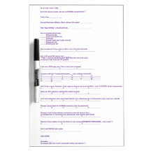 Séchez le conseil d'effacement
