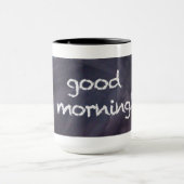 Tableau et craie : Tasse bonjour (Centre)