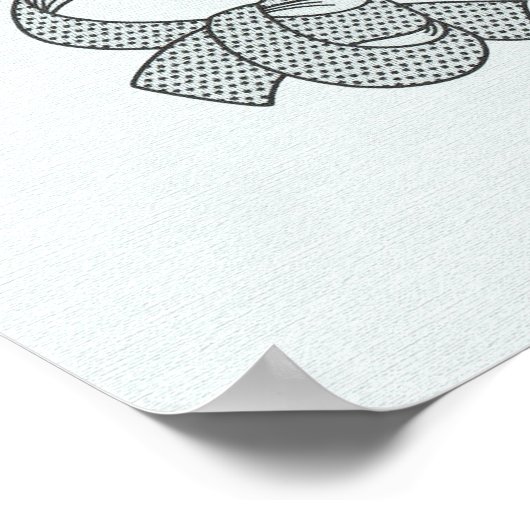 Tableau explicatif de la Cravate d'une cravate (Coin)