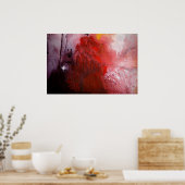 Tableau Expressionniste Abstrait Imprimer Poster (Cuisine)