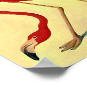 Tableau Flamant rose américain Audubon (Coin)