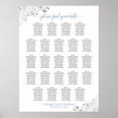 Tableau Frilly 23 Mariage bleu et blanc (Devant)
