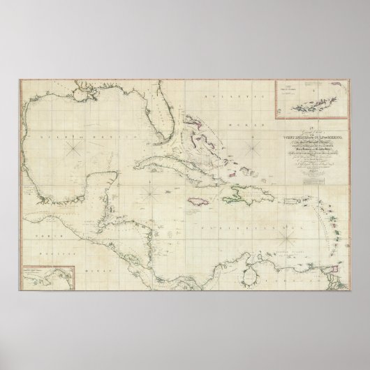 Tableau général des Antilles (Devant)