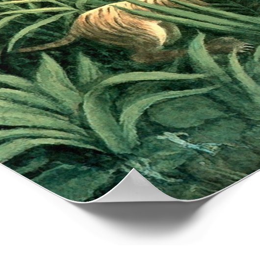 Tableau Henri Rousseau (Coin)