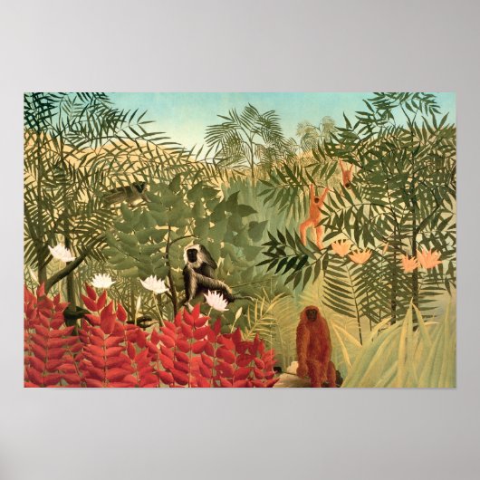 Tableau Henri Rousseau (Devant)