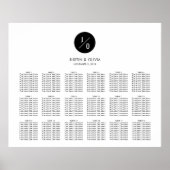 Tableau horizontal de 32 x 26 pouces - Olivia & Ju (Devant)