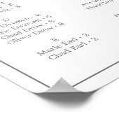 Tableau horizontal minimaliste Argent (Coin)