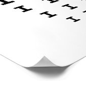 Tableau "I" - affiche (Coin)