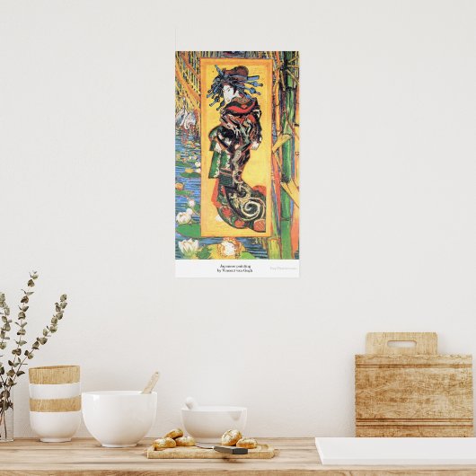 Tableau japonais de Vincent van Gogh (Cuisine)