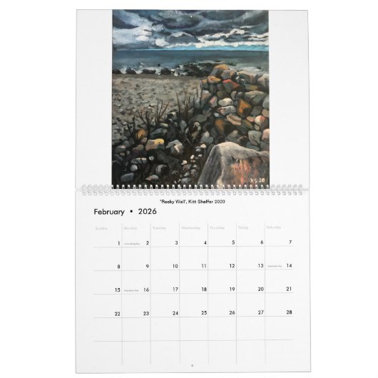Tableau Kitt Shaffer 2020 Calendrier (Feb 2026)