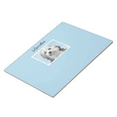Tableau Lowchen - Bloc-notes original pour chien (Incliné)