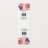 Tableau mariage Numéro de table (Outside Unfolded)