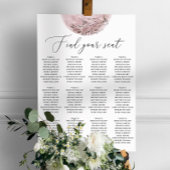 Tableau Mariage rose Lune. Élégant céleste