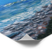 Tableau marin de Crescent Head Beach (Coin)