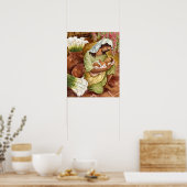 Tableau Mère Et Enfant Imprimer Poster 20" x 16" (Cuisine)