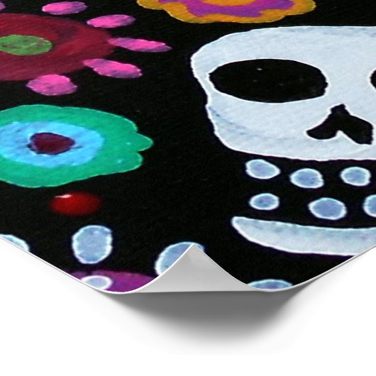 TABLEAU MEXICAIN DE LA CAT DIA DE LOS MUERTOS (Coin)