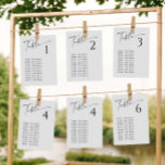 Tableau minimaliste Numéro de table Cartes simples<br><div class="desc">Pour plus de personnalisation,  cliquez sur le lien "customiser plus" et utilisez notre outil de conception pour modifier ce modèle. Si vous avez besoin d'aide ou d'articles correspondants,  veuillez me contacter.</div>