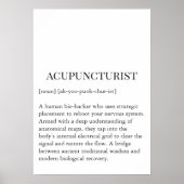 Tableau mural d'acupuncture Tableau mural d'acupun (Devant)