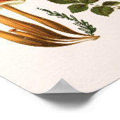 Tableau mural de champignons et de fleurs sauvages (Coin)