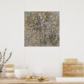 Tableau n° 2/Composition n° VII par Piet Mondrian (Cuisine)