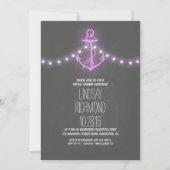 tableau nautique nuptiale invitation (Devant)