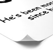 Tableau noir dans la chambre. Drôle dessin (Coin)