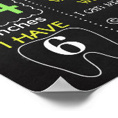 Tableau noir de la fête du premier anniversaire de (Coin)