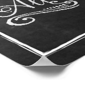 Tableau noir de Noël de nuit (Coin)