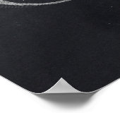 Tableau noir Lettrage '12 Jours de Noël' moderne (Coin)