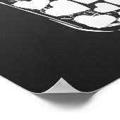 Tableau noir mason du livre d'invité mariage alter (Coin)