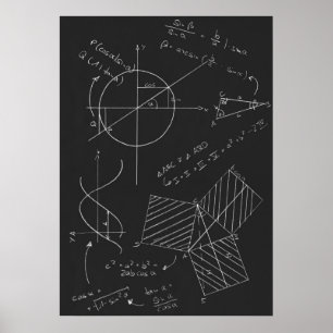 Tableau noir mathématiques