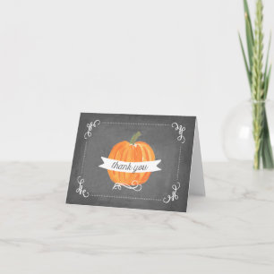 Tableau noir Petit Citrouille Merci