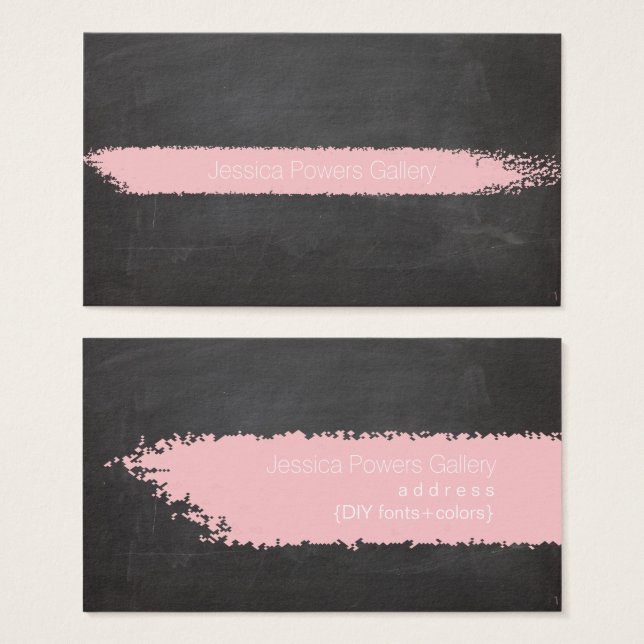 Tableau noir PixDezines, Calque rose (Devant & derrière)