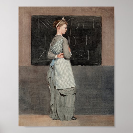 Tableau noir | Winslow Homer (Devant)