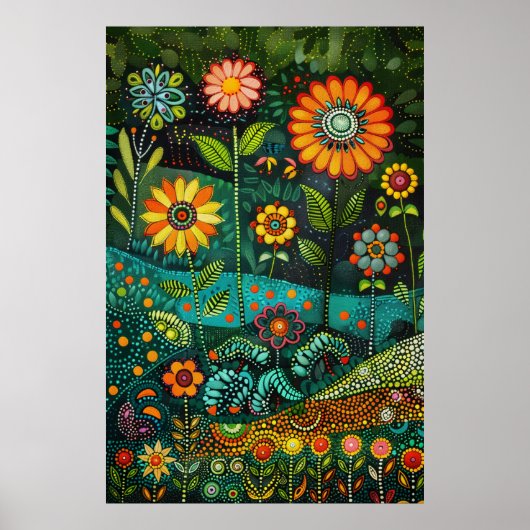 Tableau numérique autochtone : Histoires de rêve A (Devant)